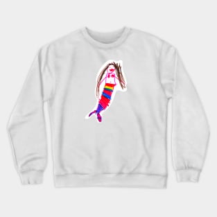 MERMAID  OUR WORLD THROUGH THE EYES OF A CHILD Crewneck Sweatshirt